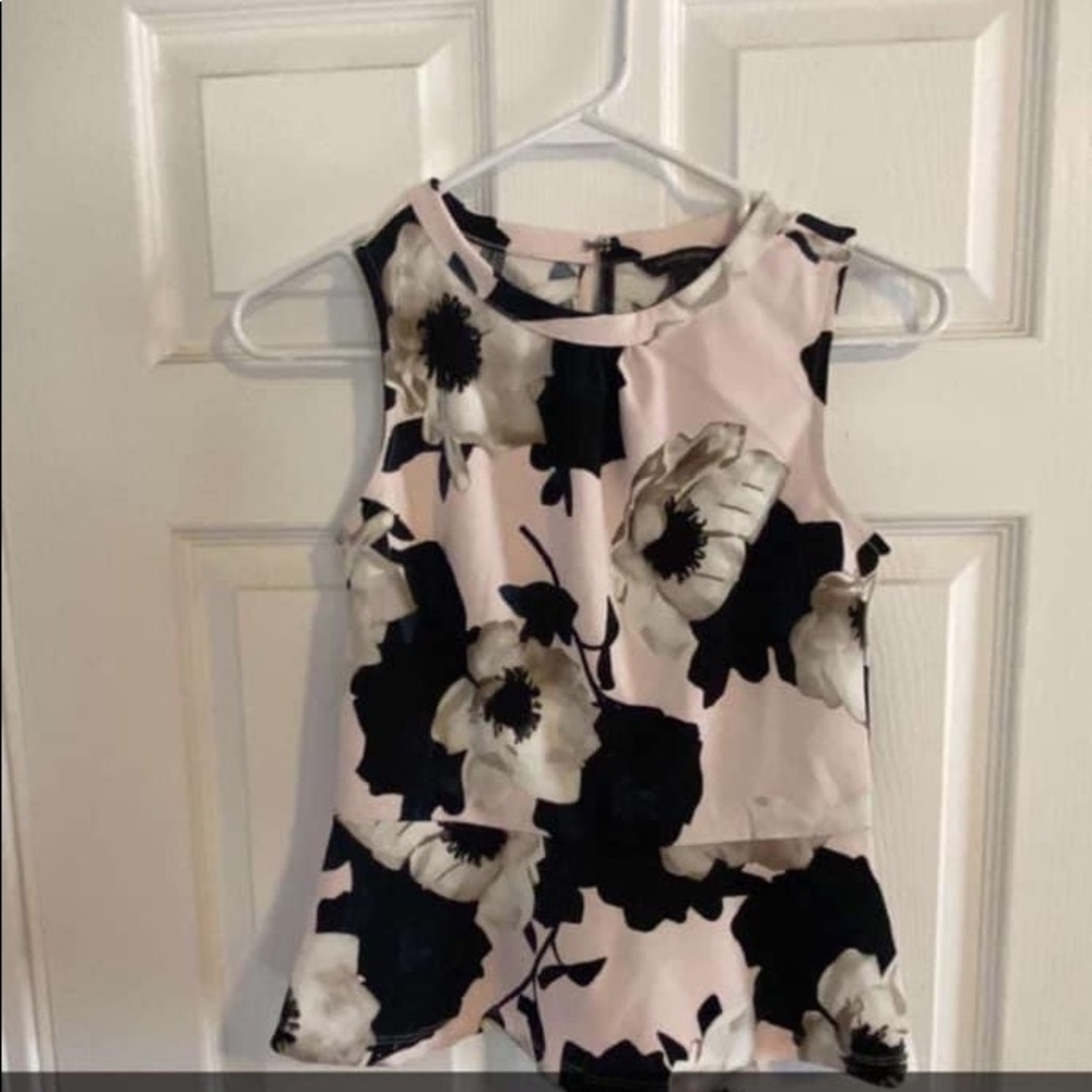 Banana Republic fit and flare top